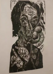 Cabeza del enfermo